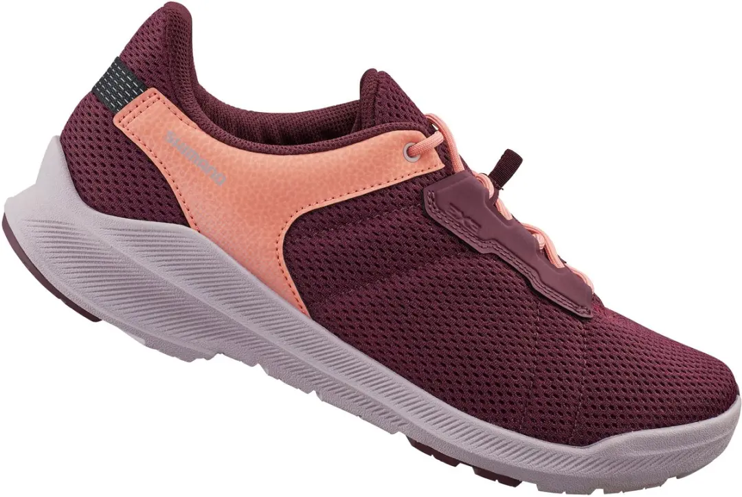 Stadsfiets/toerfiets schoenen EX300W, Wijnrood
