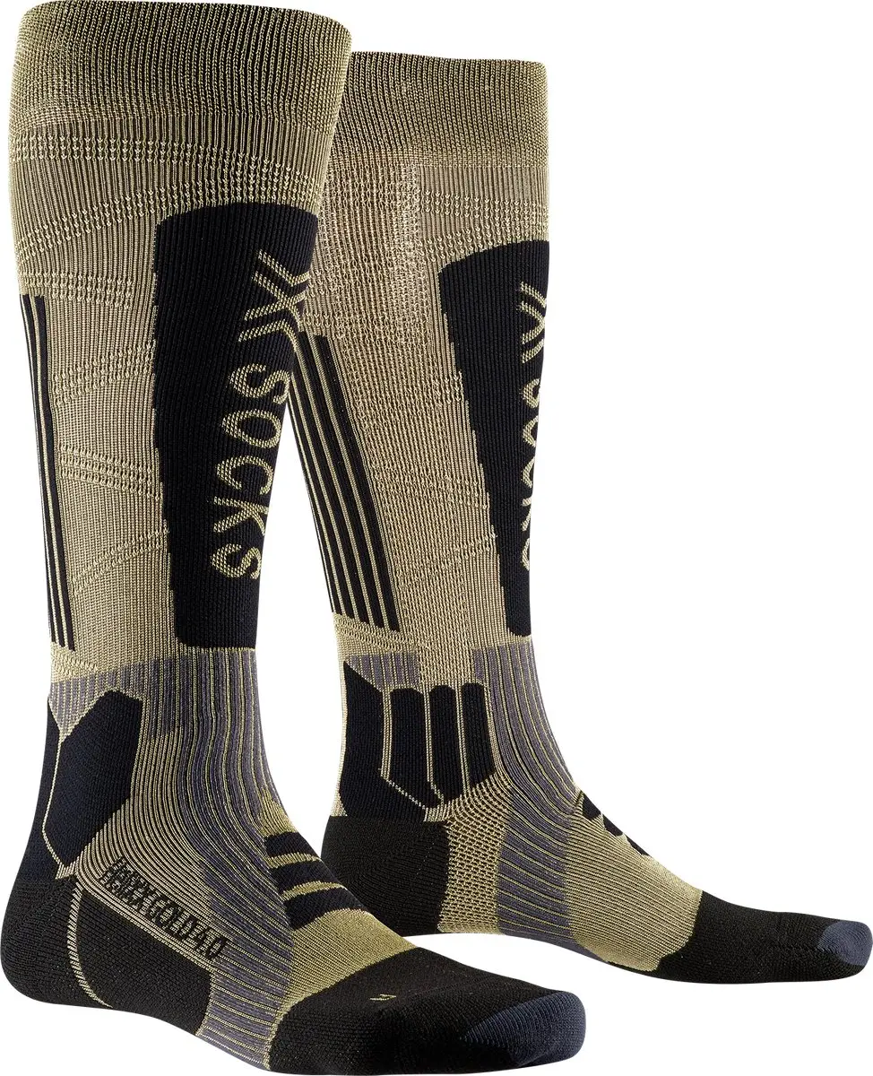 X-Bionic Helixx Gold 4.0 Wintersportsokken 45-47 - Goud/Zwart