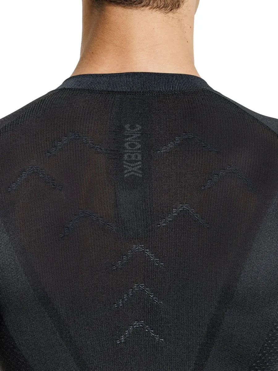 X-Bionic Xceed Ride Wielrenshirt Korte Mouwen - M - Zand/Donkerzand