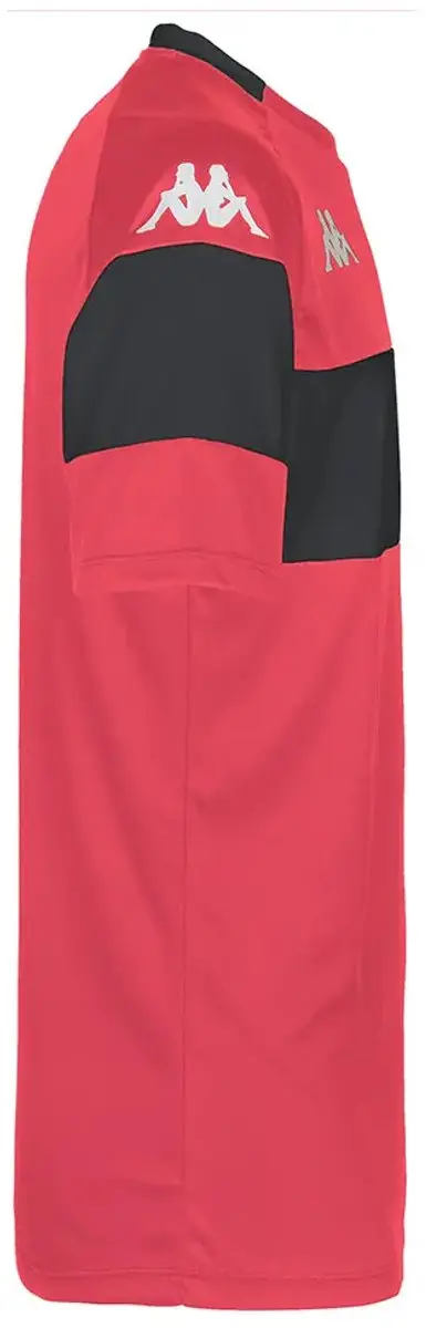 Kappa Dareto T-shirt 140 - Rood/Zwart