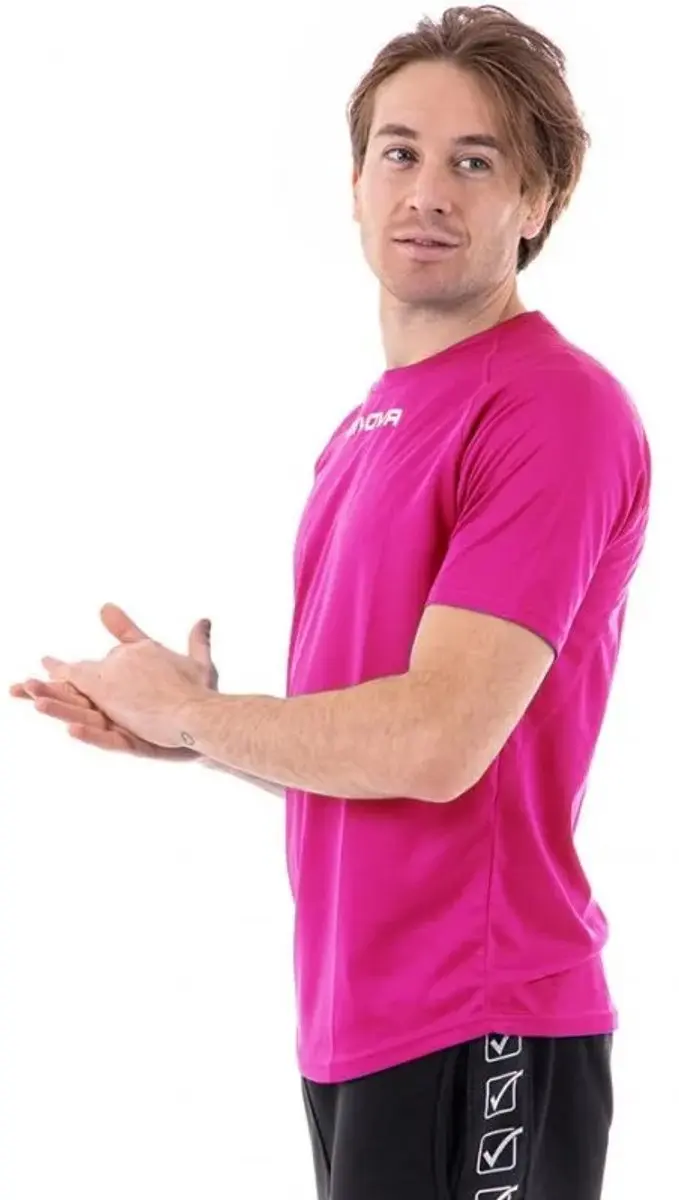 Givova One Microforata Sportshirt S - Roze - afbeelding 6 van 6