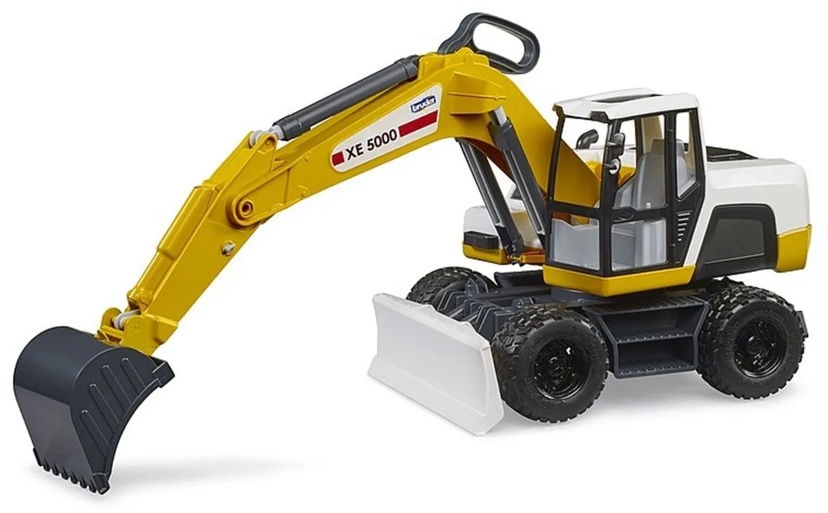 Bruder Auto Graafmachine XE 5000 Geel