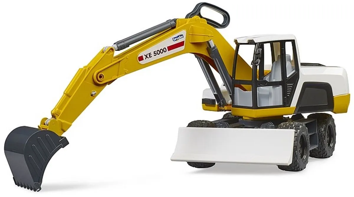 Bruder Auto Graafmachine XE 5000 Geel