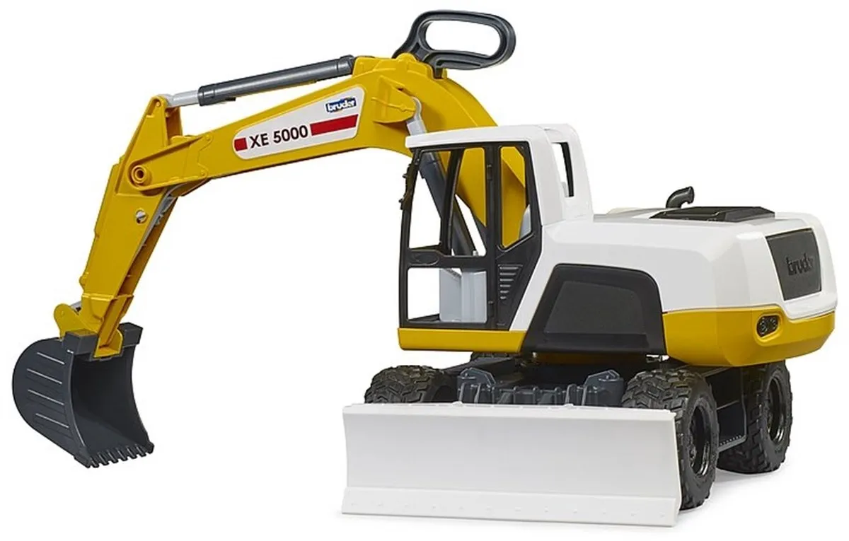 Bruder Auto Graafmachine XE 5000 Geel