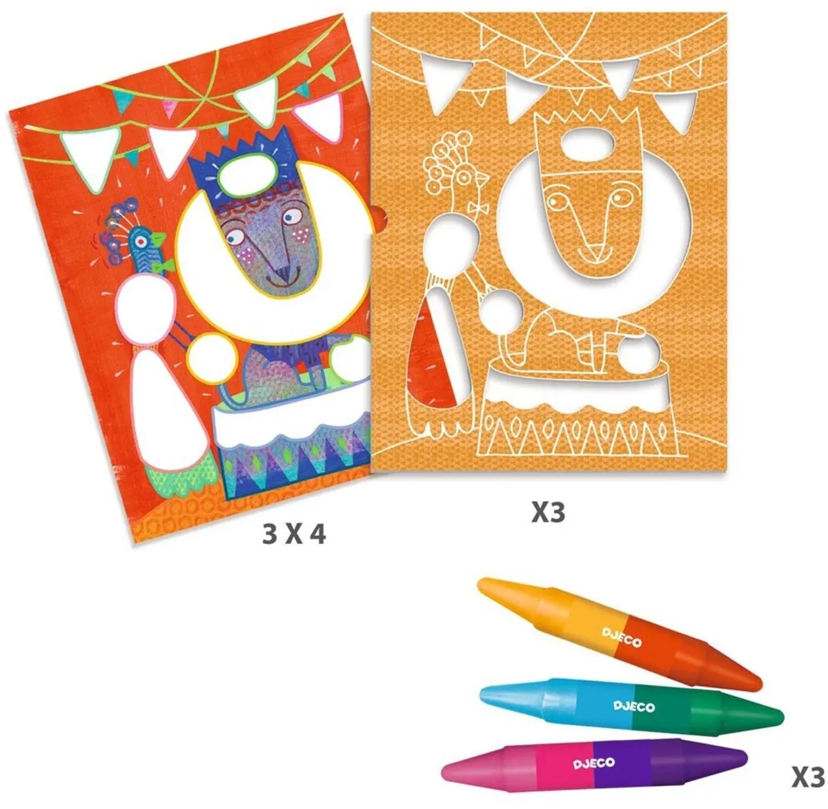 Djeco Tightrope Walker & Bollen - Multicolor