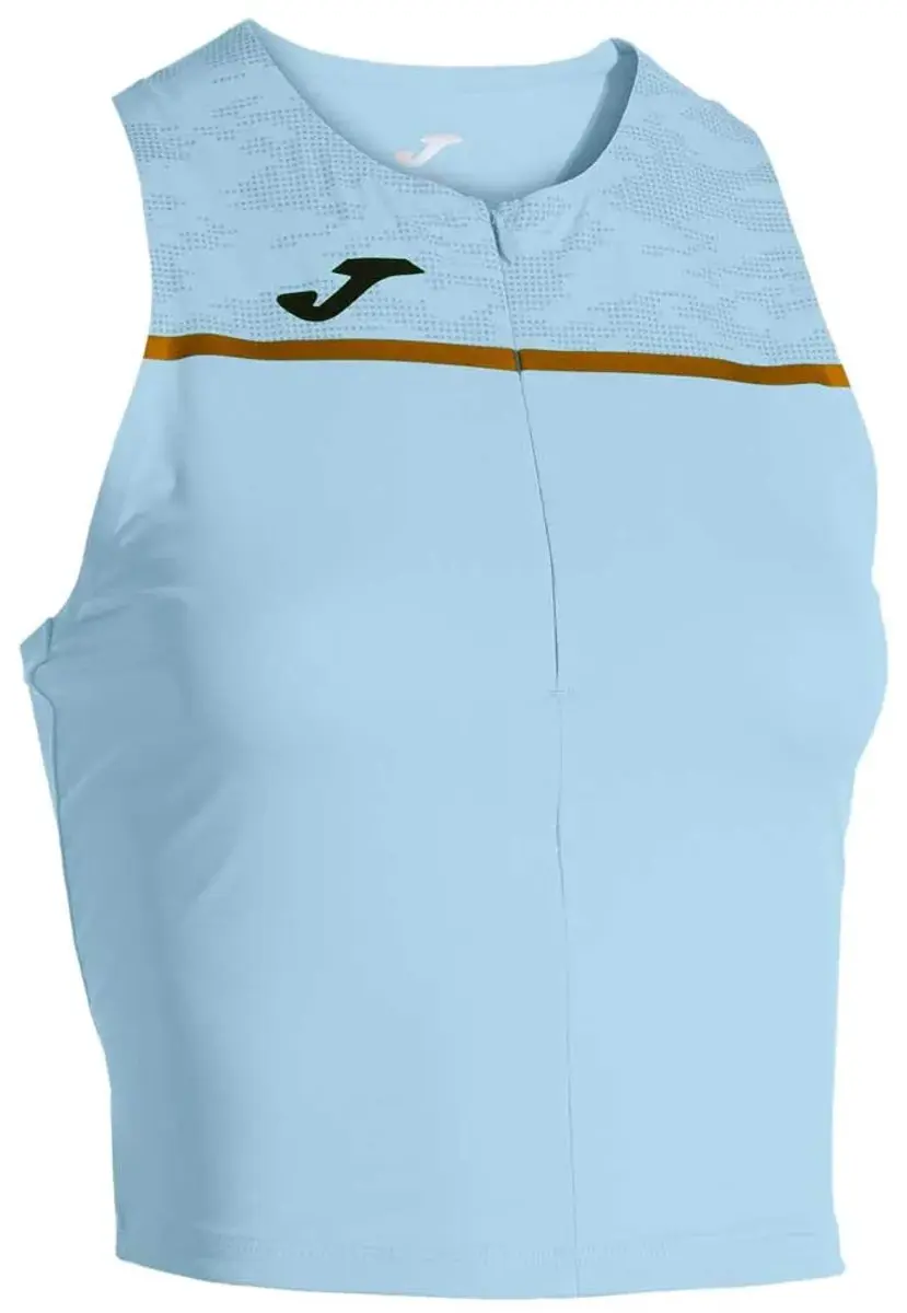 Joma Record Iii Mouwloos T-shirt Blauw S Vrouw