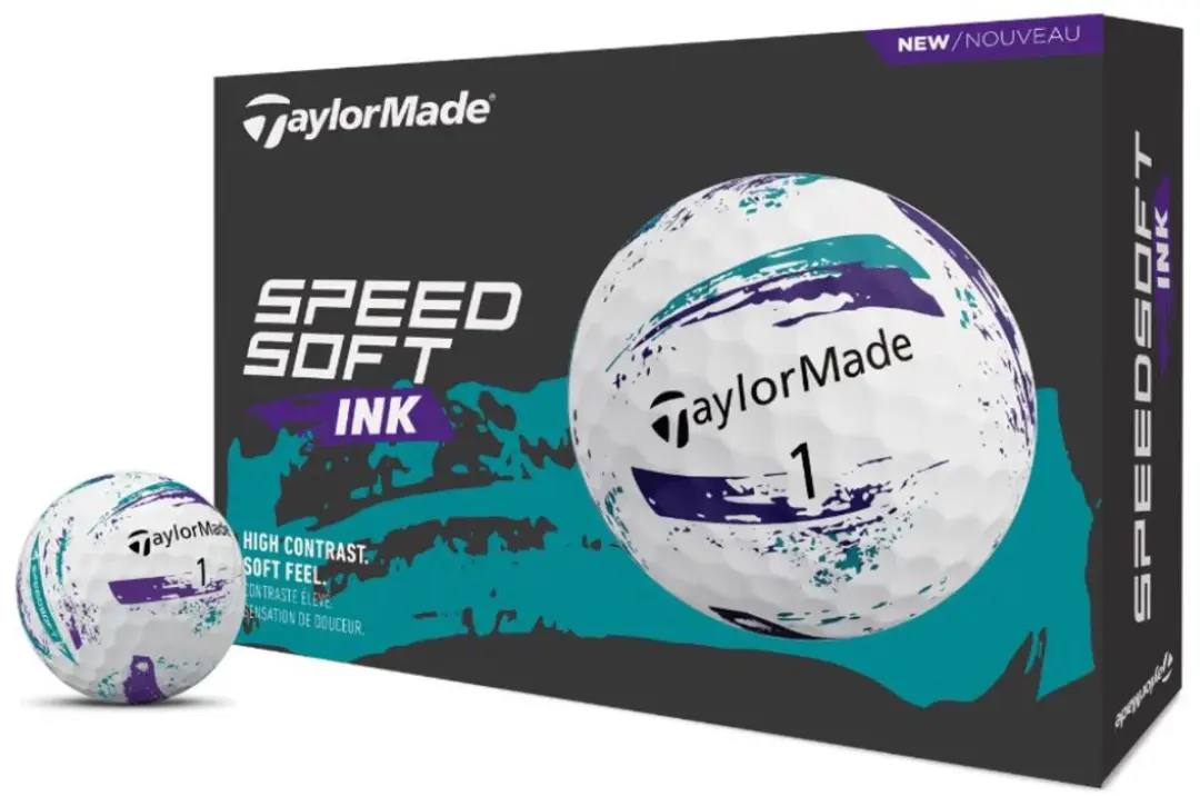 TaylorMade SpeedSoft Ink Golfballen 2026