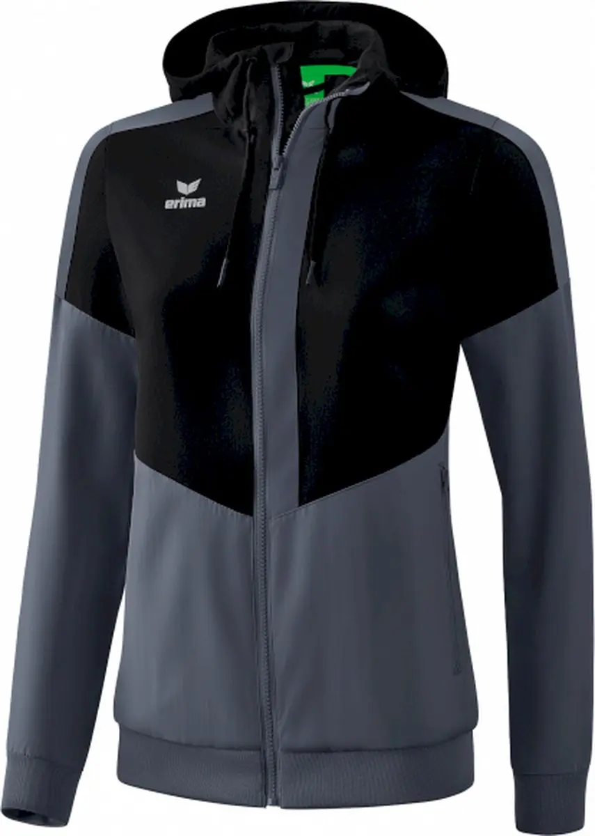 Erima Squad Tracktop Dames - Zwart