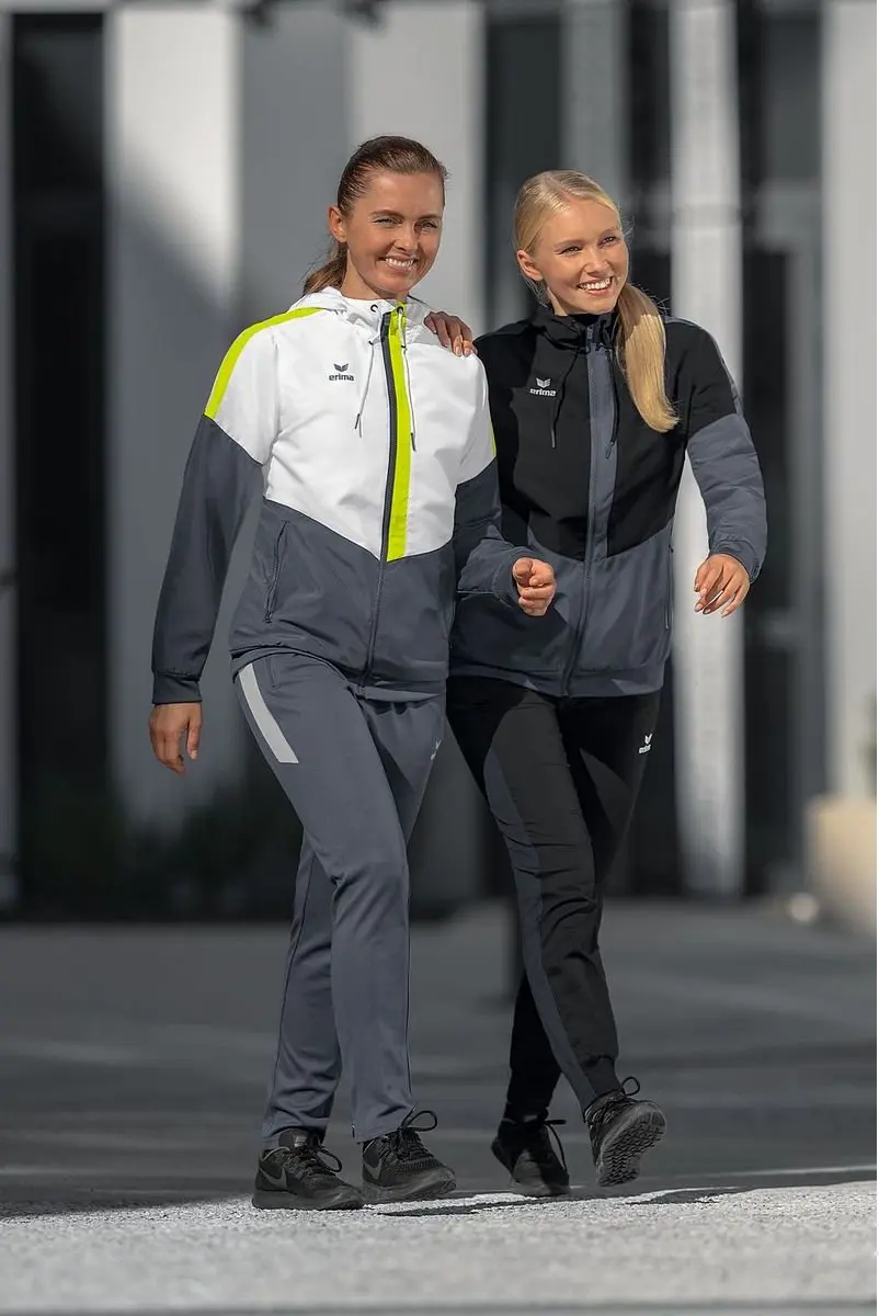Erima Squad Tracktop Dames - Zwart