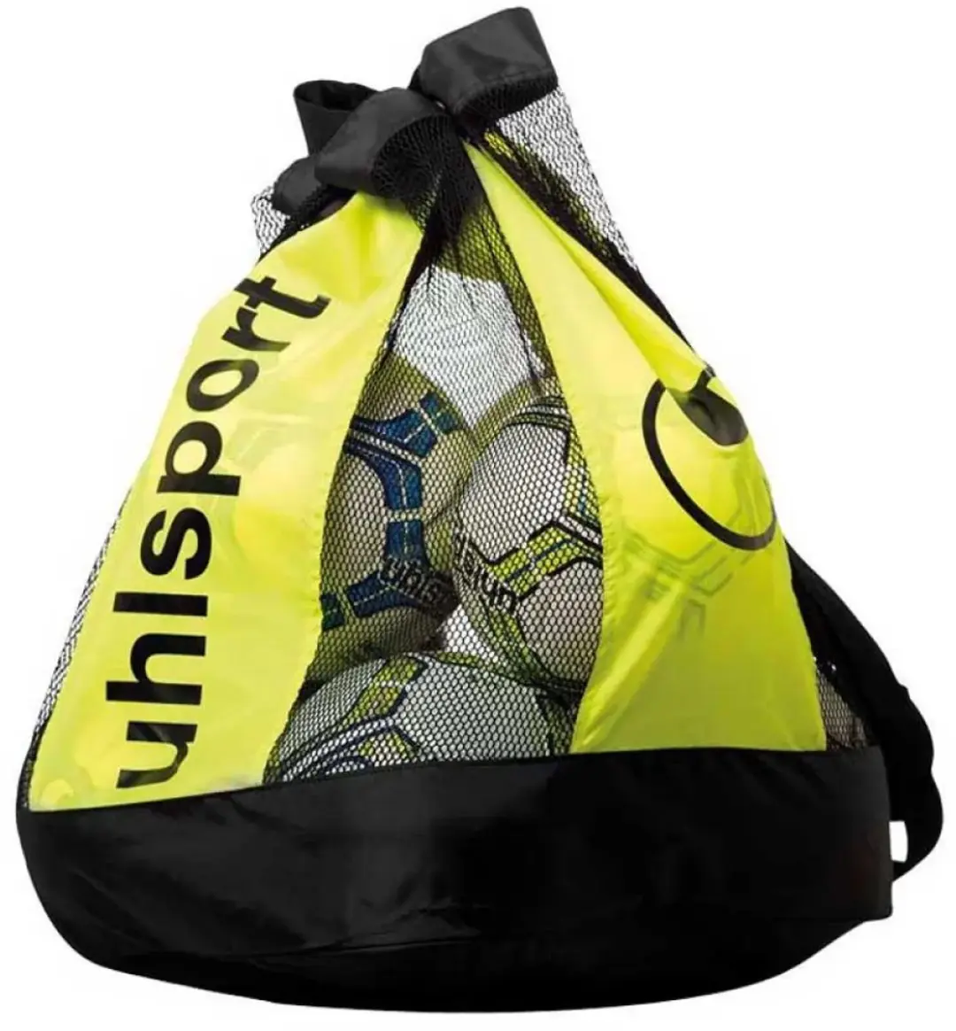 Uhlsport Ballentas 12 Ballen - Zwart-Fluor Geel - afbeelding 2 van 2
