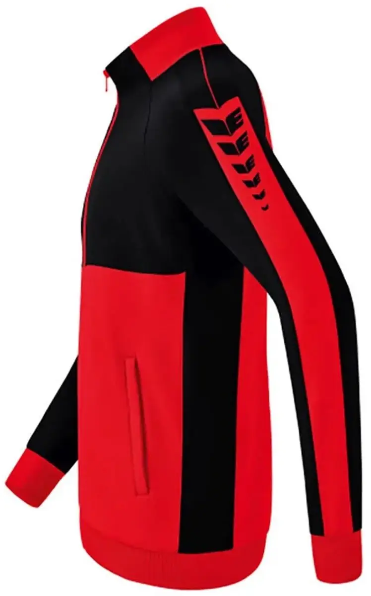Erima Six Wings Worker Jack Heren - XL - Zwart/Rood