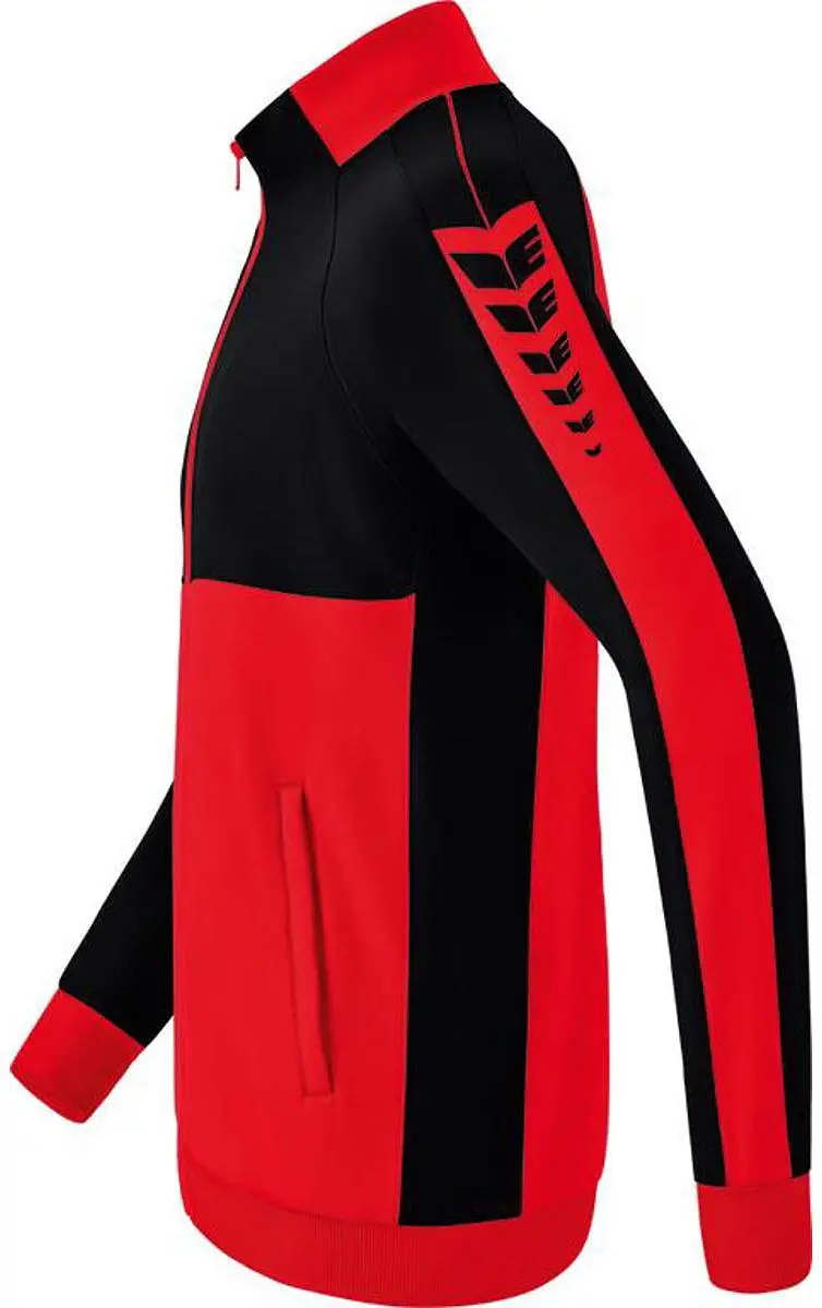 Erima Six Wings Worker Jack Heren - XL - Zwart/Rood