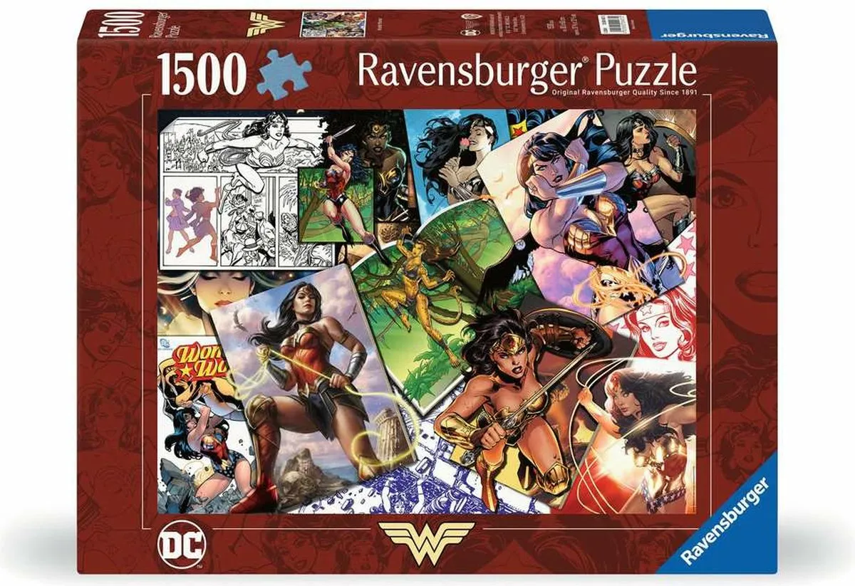 Ravensburger Wonder Woman Legpuzzel 1500 Stuks - Multicolor