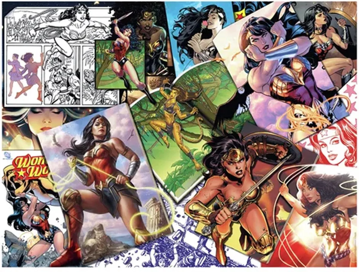 Ravensburger Wonder Woman Legpuzzel 1500 Stuks - Multicolor