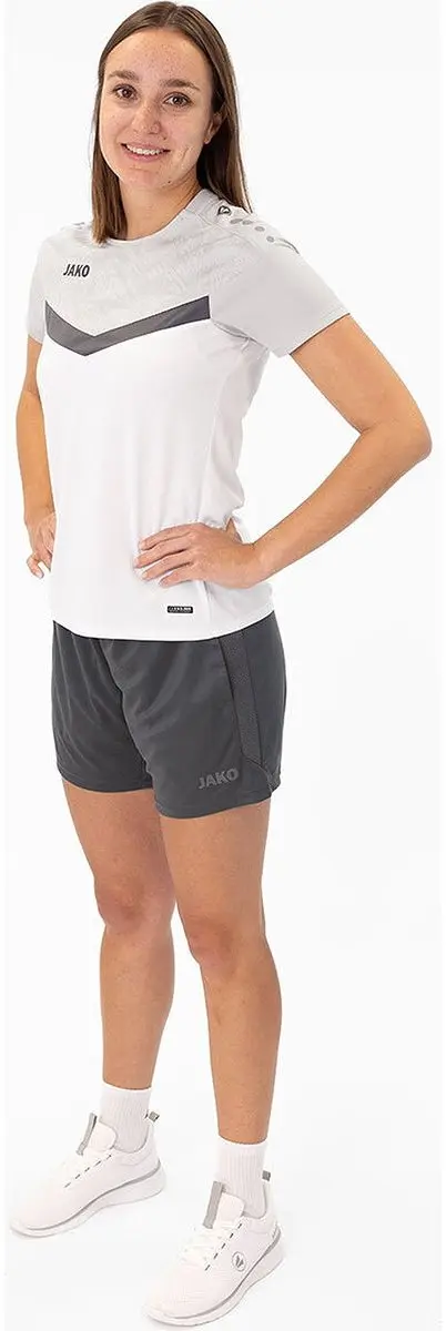 JAKO Iconic T-Shirt Dames - Wit/Zachtgrijs 36 - afbeelding 6 van 6
