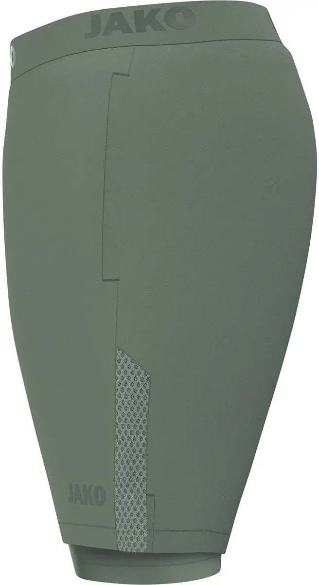 JAKO Power 2-In-1 Short Heren - Mintgroen XL