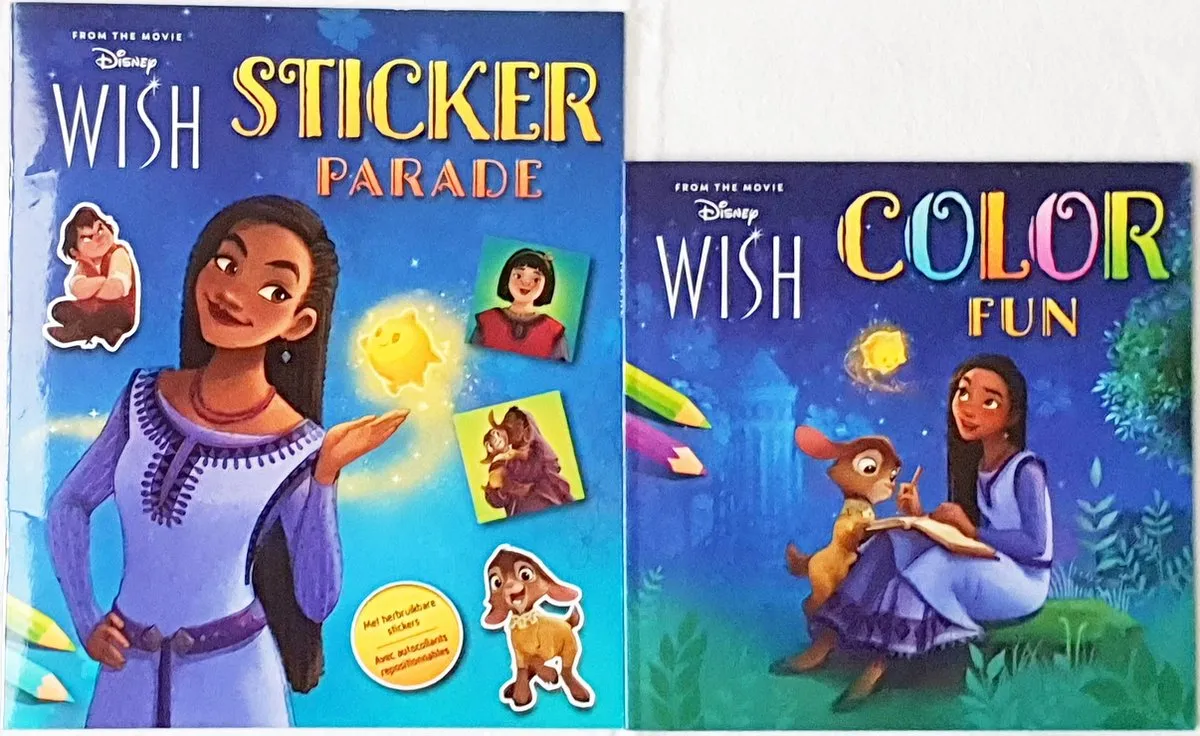 Disney Wish Sticker Parade & Color Fun Combi Pakket