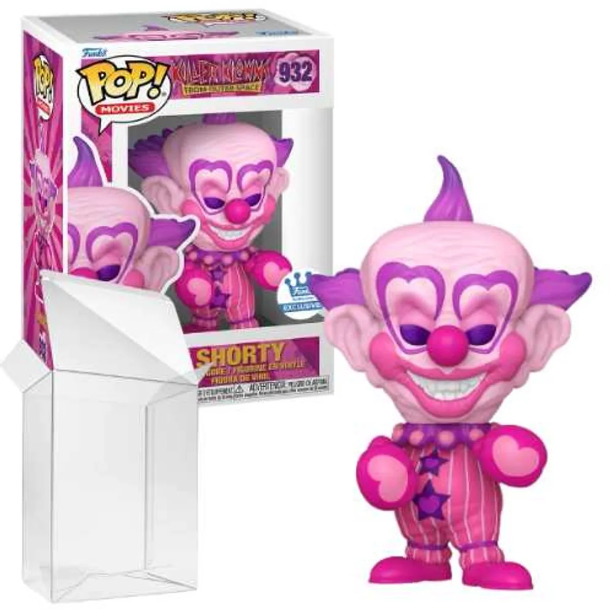 Funko Pop! Horror Killer Klowns from Outer Space Shorty #932 - Multicolor