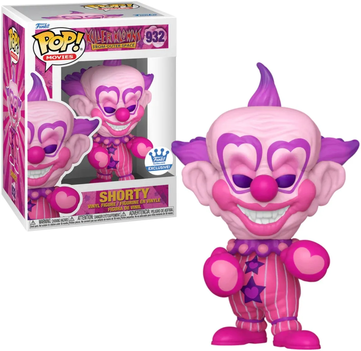 Funko Pop! Horror Killer Klowns from Outer Space Shorty #932