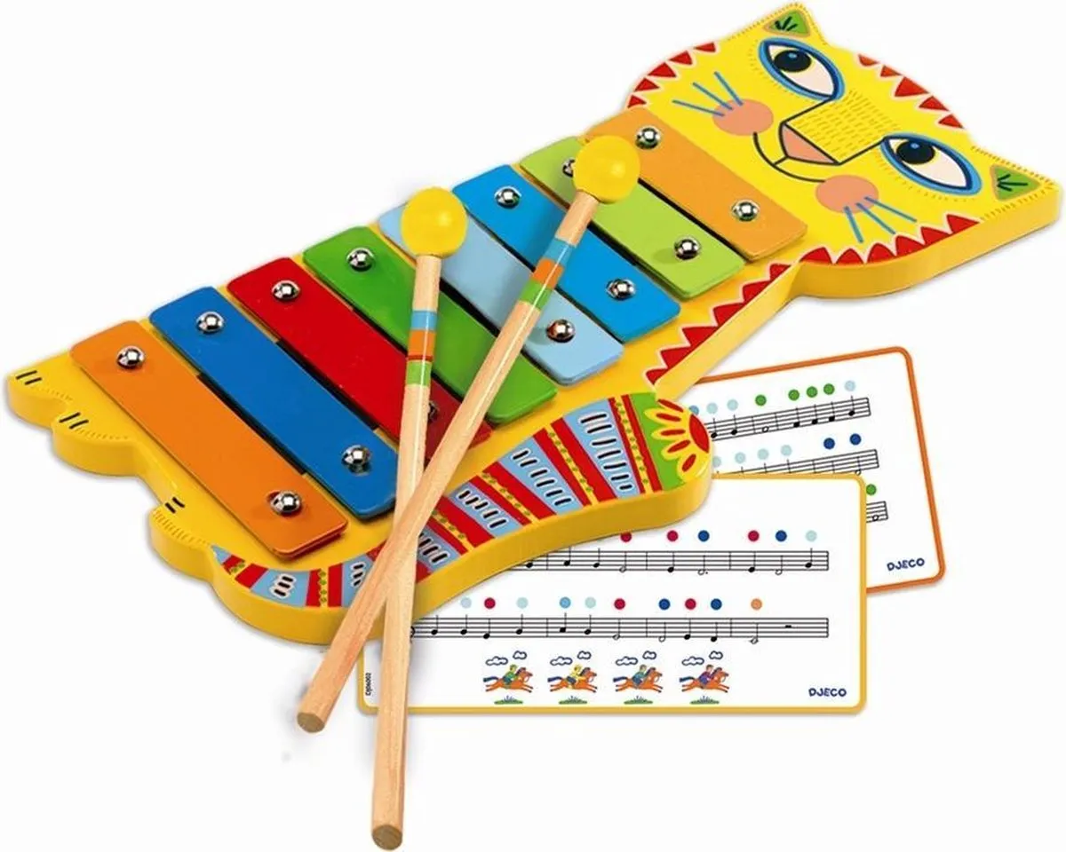 Djeco Animambo Xylofoon - Multicolor - afbeelding 6 van 6