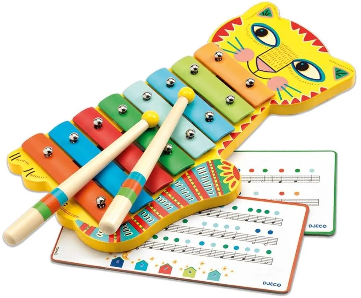Djeco Animambo Xylofoon - Multicolor - afbeelding 5 van 6
