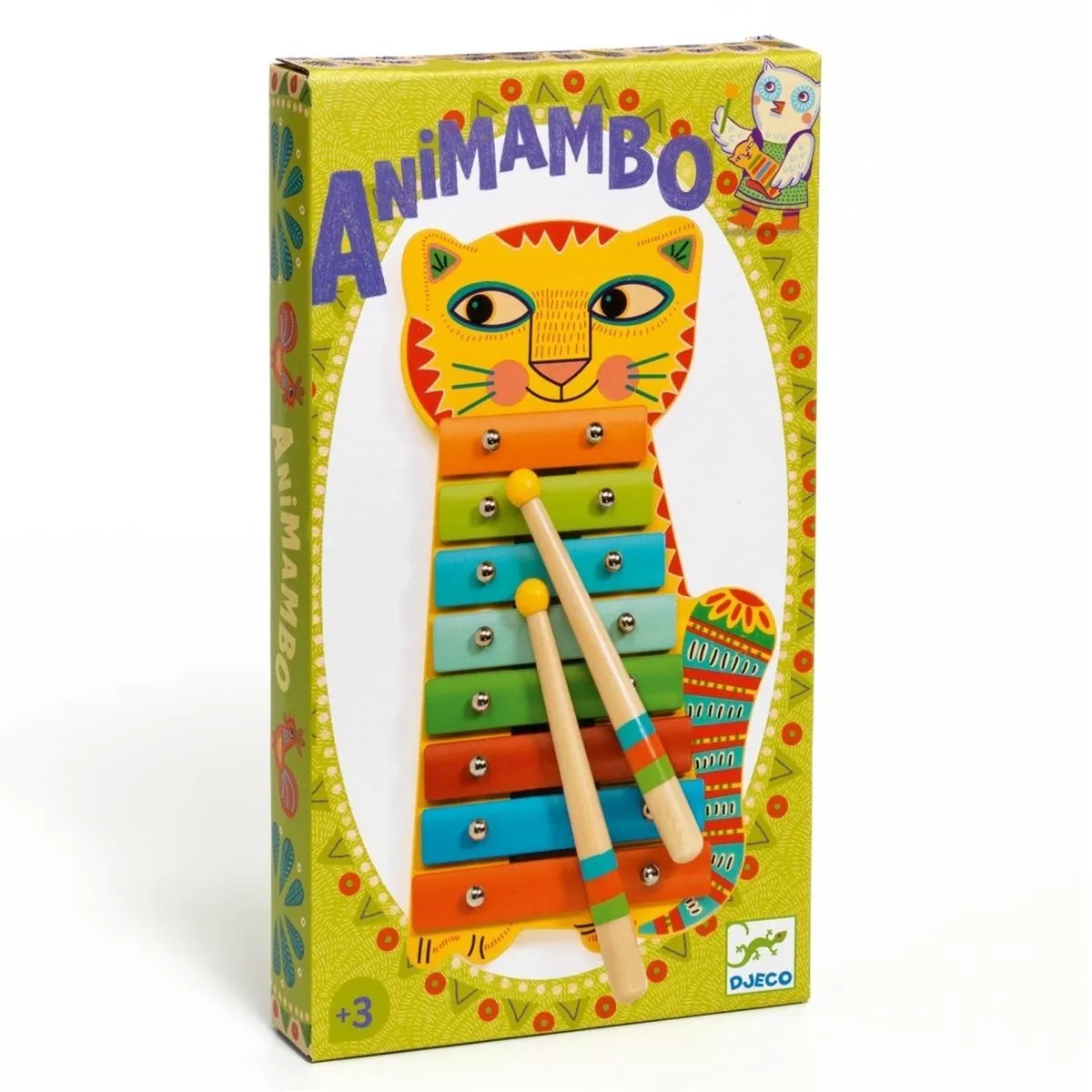 Djeco Animambo Xylofoon - Multicolor - afbeelding 2 van 6