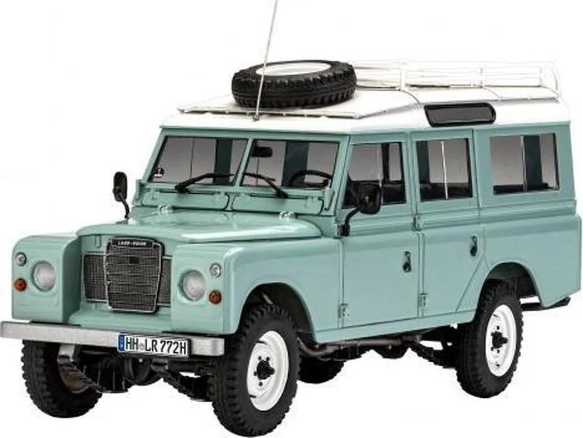 Revell 67047 Land Rover Series III Modelbouwpakket - 1:24 - 105 Onderdelen - Multi