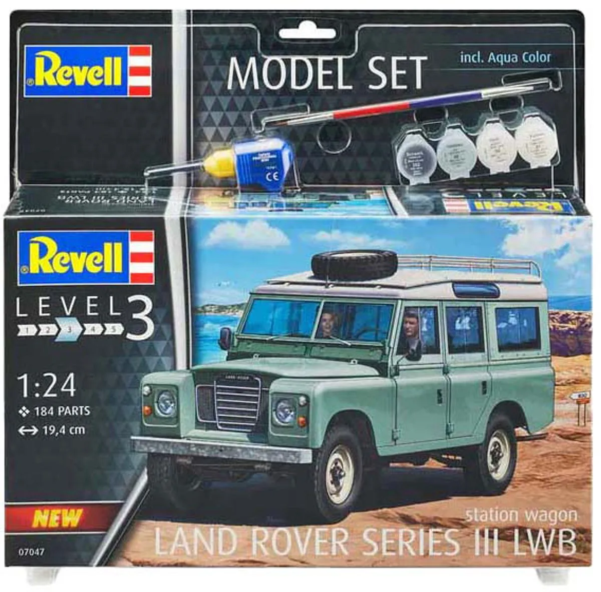 Revell 67047 Land Rover Series III Modelbouwpakket