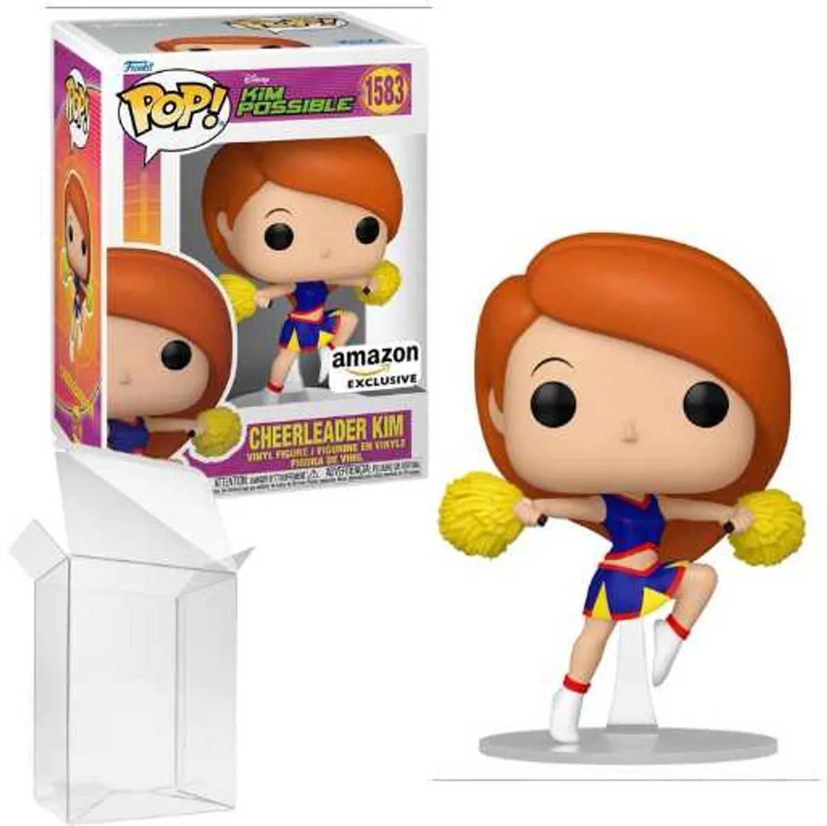 Funko Pop! Disney Kim Possible Cheerleader Kim #1583 - Multicolor