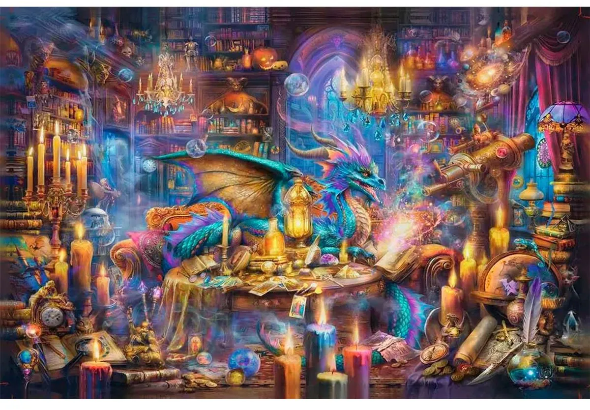 Ravensburger Enchanted Library Legpuzzel 3000 Stuks - Multicolor
