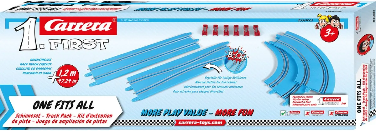 Carrera First CAR20067002 Track Pack - 5 Baandelen - Multi
