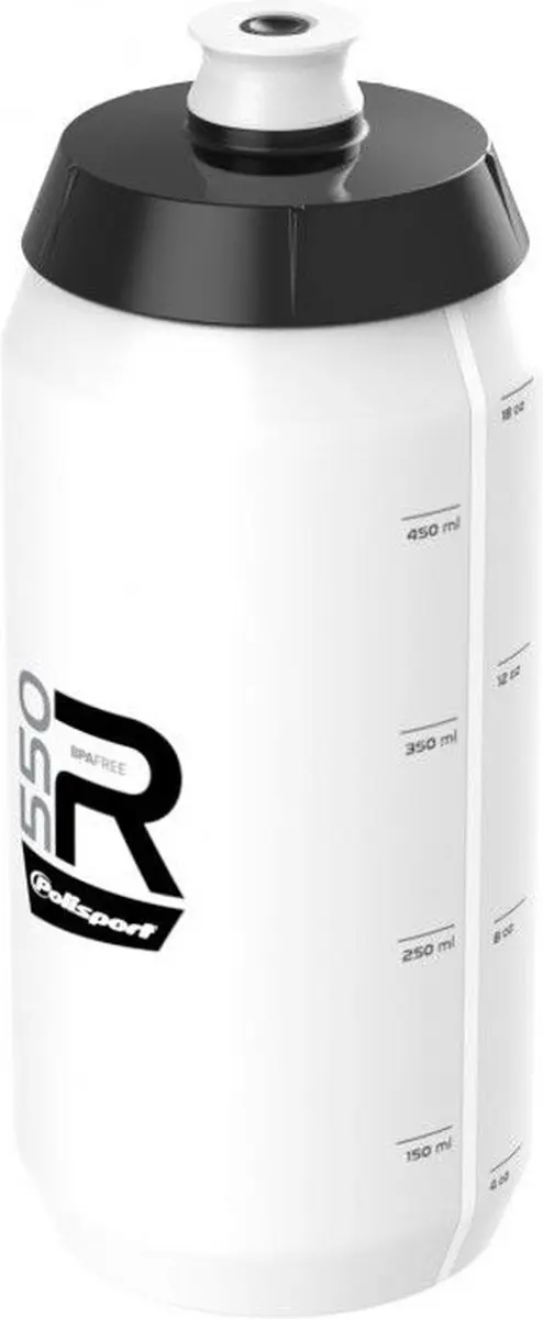 Polisport R550 Bidon - 550ml - Wit