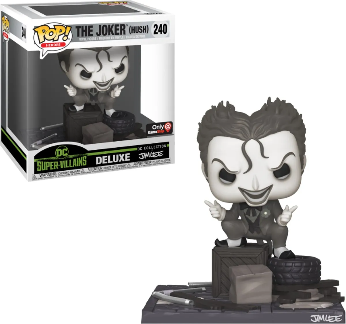 Funko Pop! DC Comics The Joker T-shirt - M - Grijs