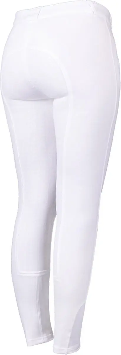 QHP Rijbroek Junior Fullgrip 152 - Wit