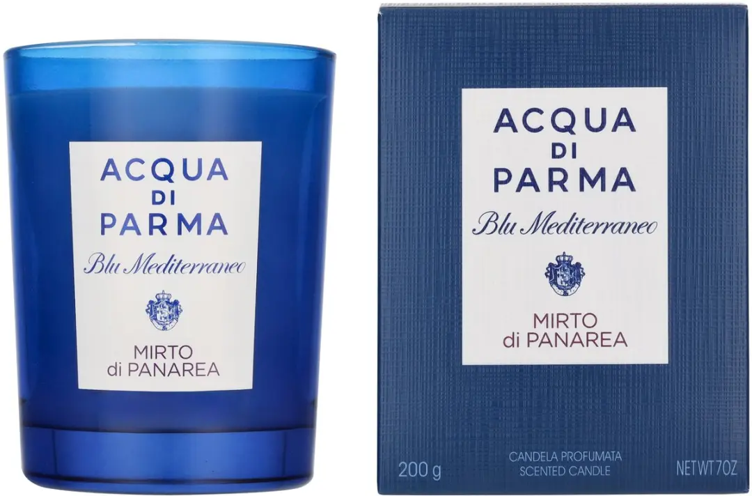 Acqua di Parma Mirto di Panarea Geurkaars 200g - Blauw