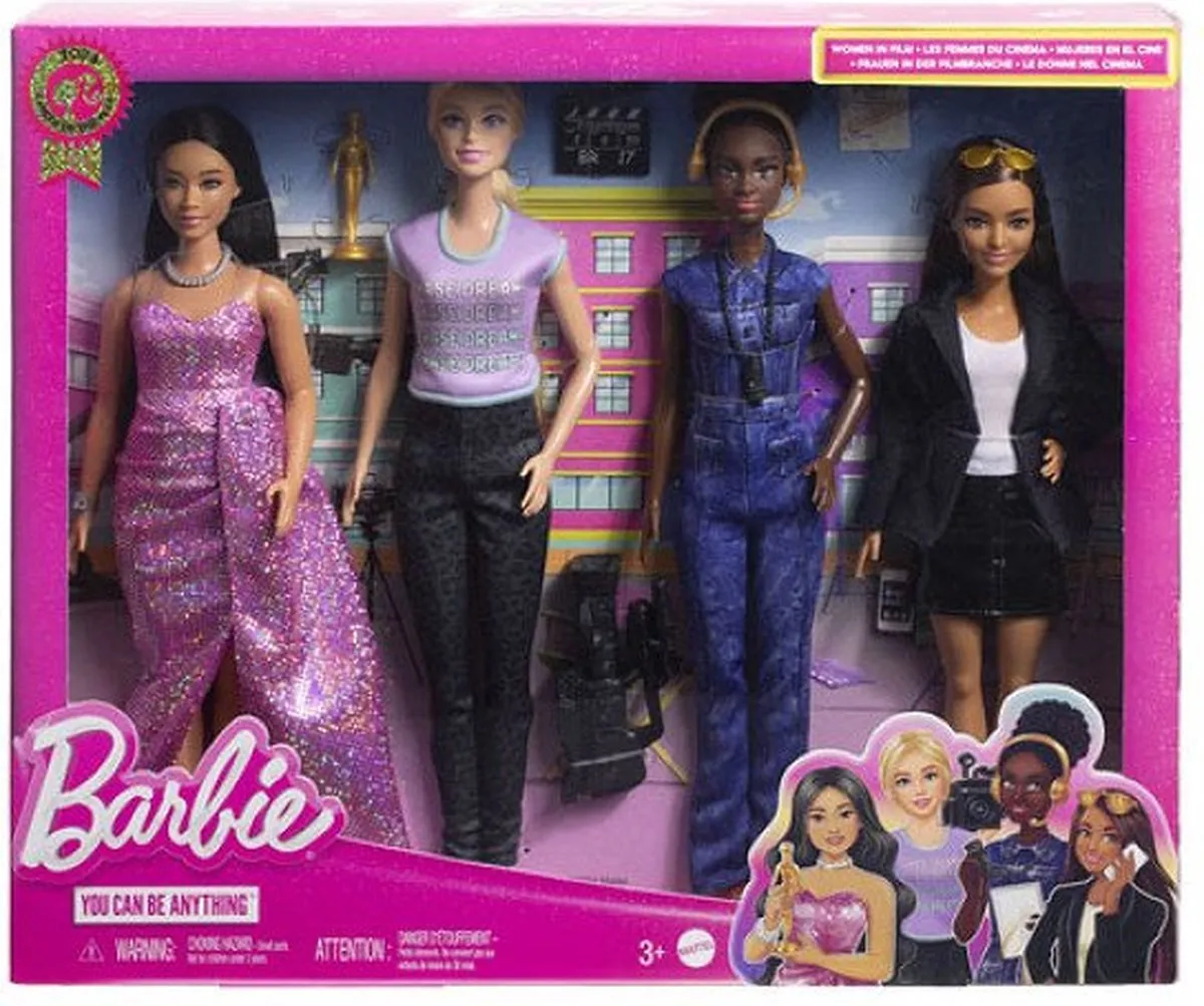 Barbie Carrièreset Filmcarrière HRG54 - Meerkleurig