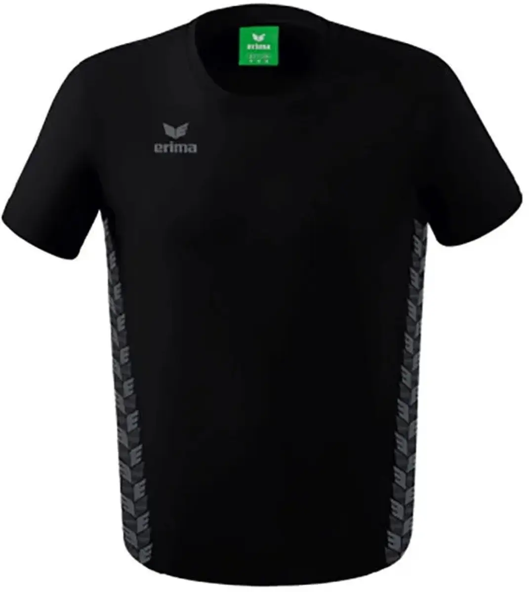 Erima Essential Team T-Shirt Heren L - Zwart - afbeelding 6 van 6