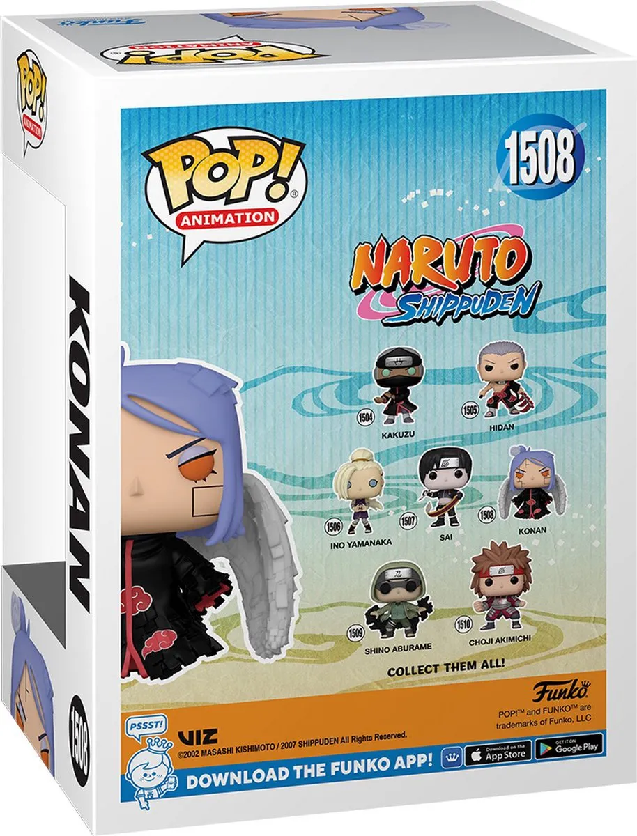 Funko Pop! Naruto Konan 75533 - Vinyl Figuur - Meerkleurig