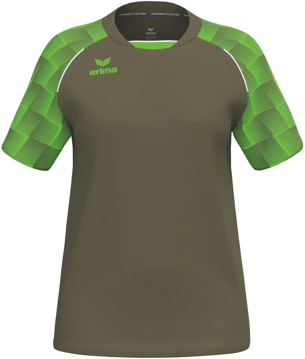 Erima Evo Star Shirt Dames - Khaki/Green Gecko