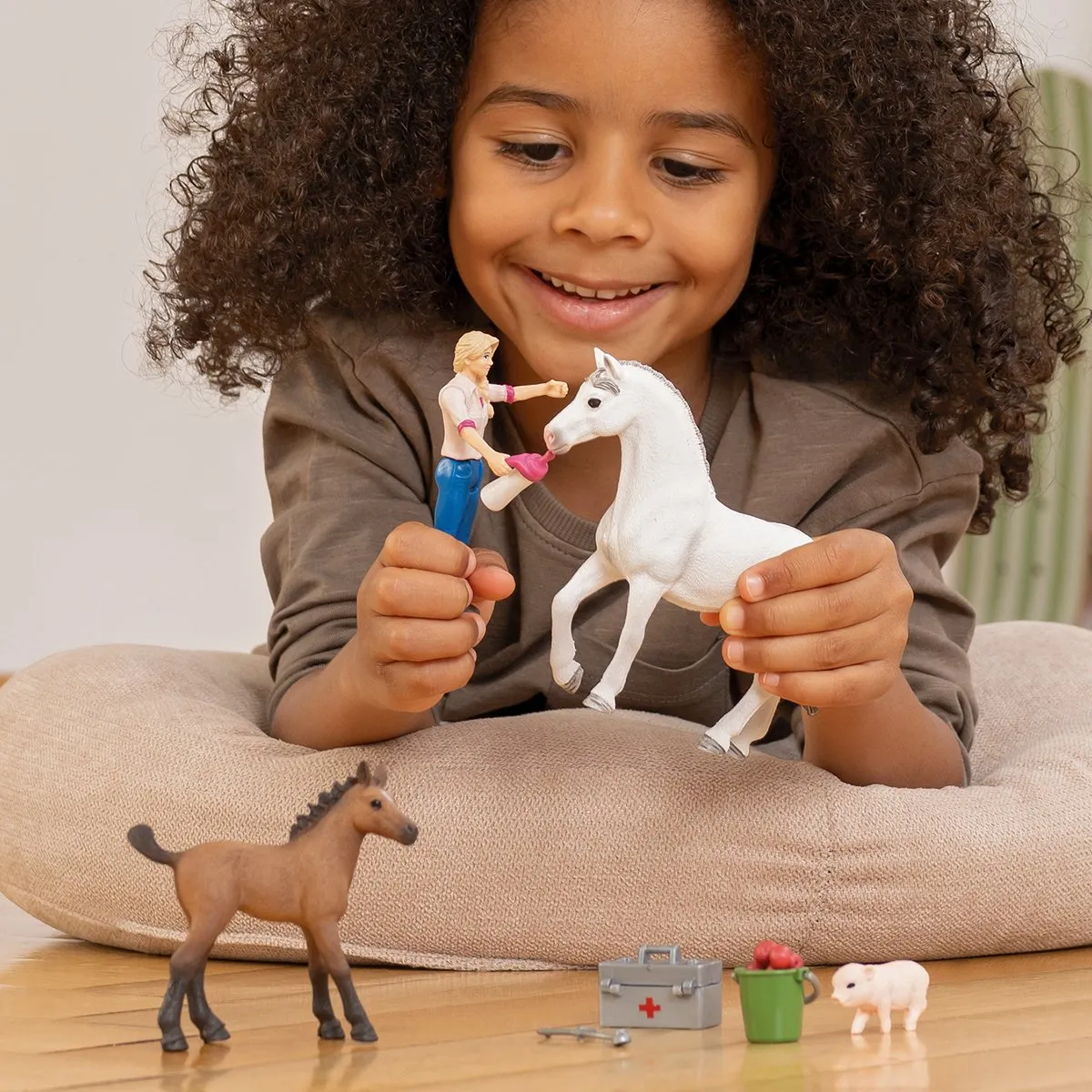 Schleich Farm World Arts Bezoekt Merrie & Veulen 42486