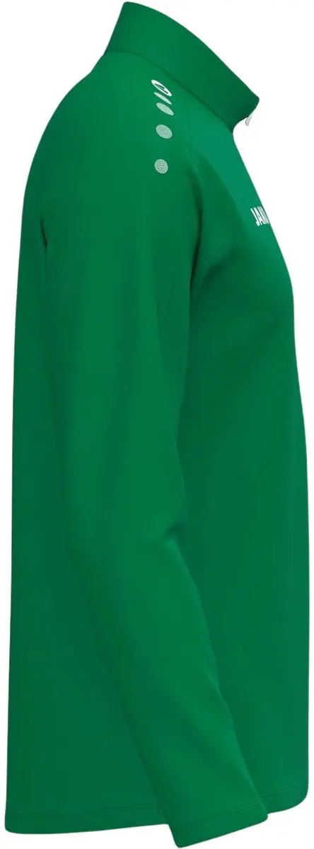 JAKO One Ziptop Kinderjas 140 - Sportgroen