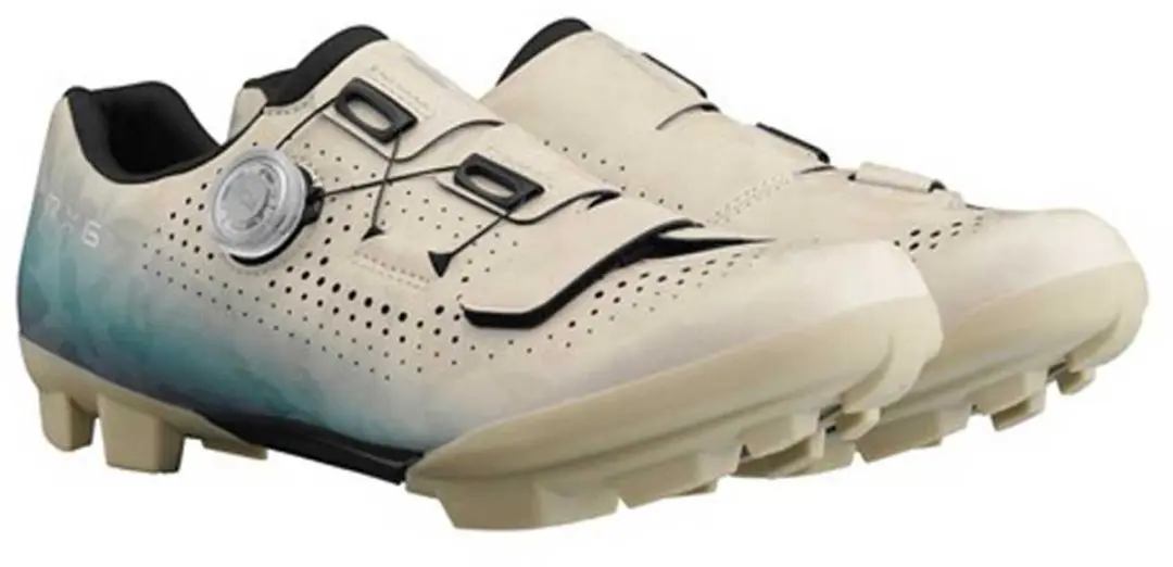 Shimano RX6 Mountainbikeschoenen 39 - Beige/Blauw
