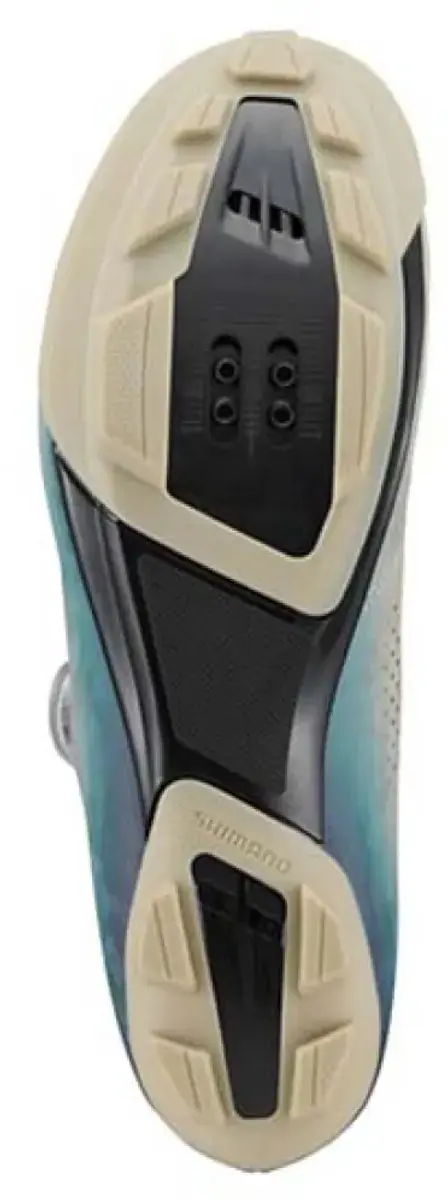 Shimano RX6 Mountainbikeschoenen 39 - Beige/Blauw