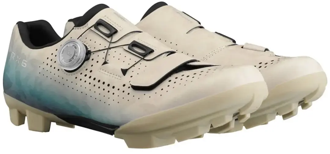 Shimano RX6 Mountainbikeschoenen 39 - Beige/Blauw - afbeelding 6 van 6