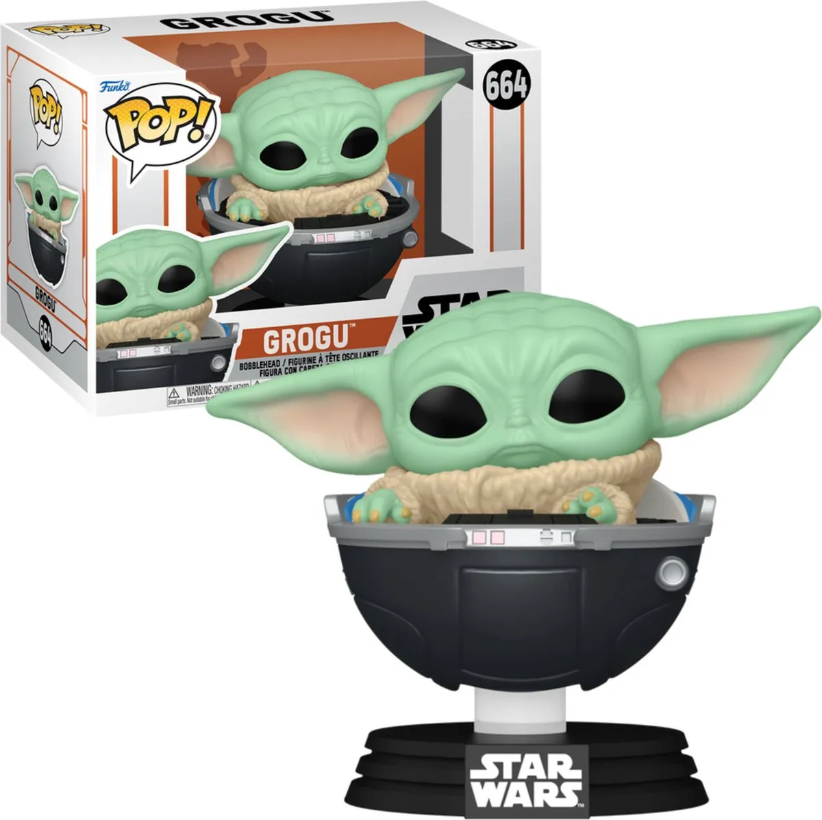 Funko Pop Star Wars Grogu 76551 - 9,5 cm