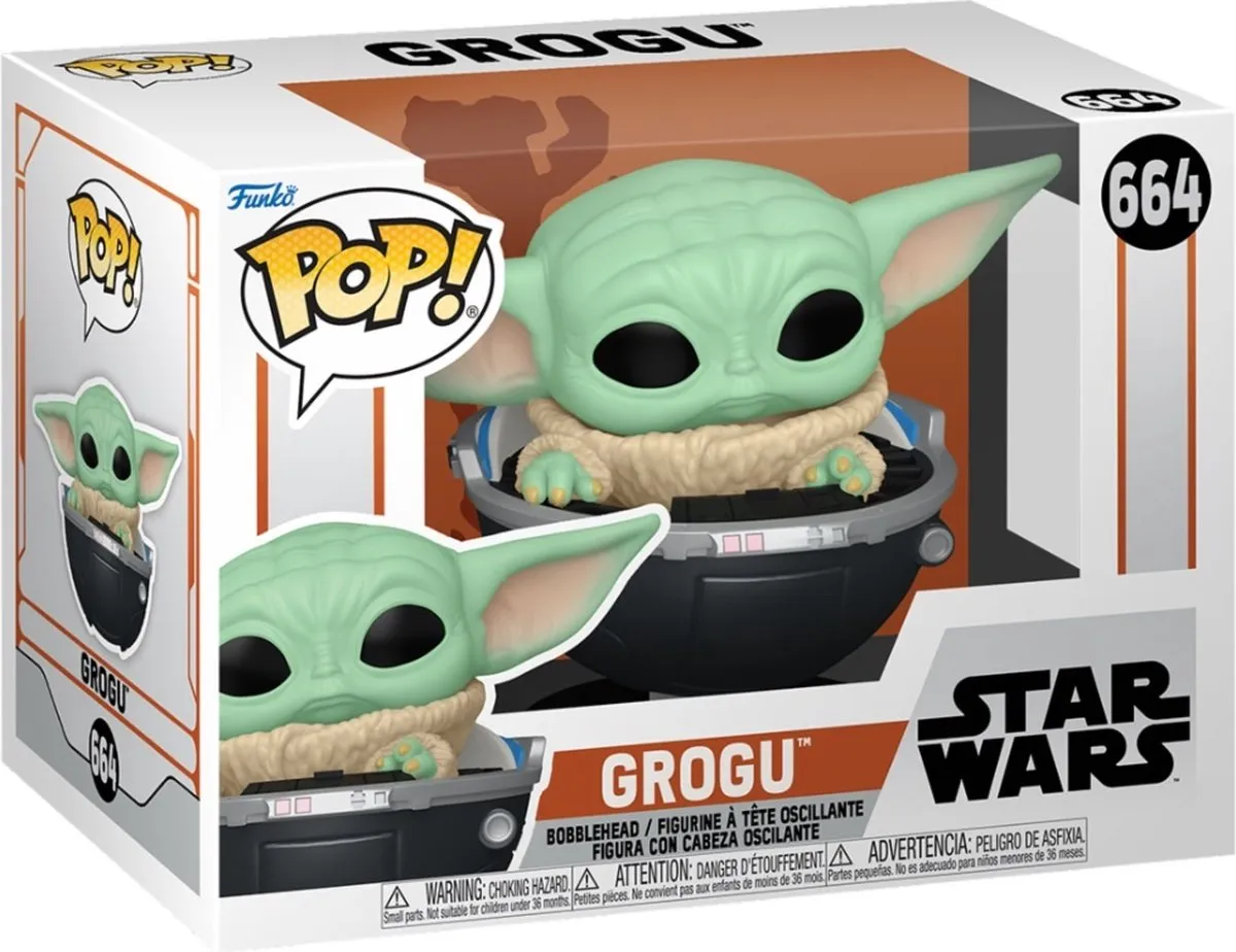 Funko Pop Star Wars Grogu 76551 - 9,5 cm
