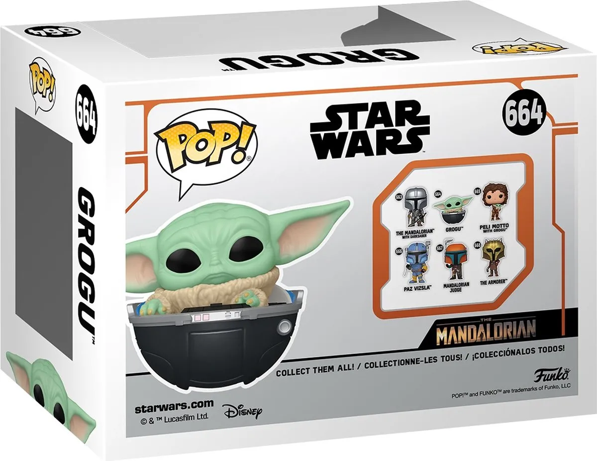 Funko Pop Star Wars Grogu 76551 - 9,5 cm
