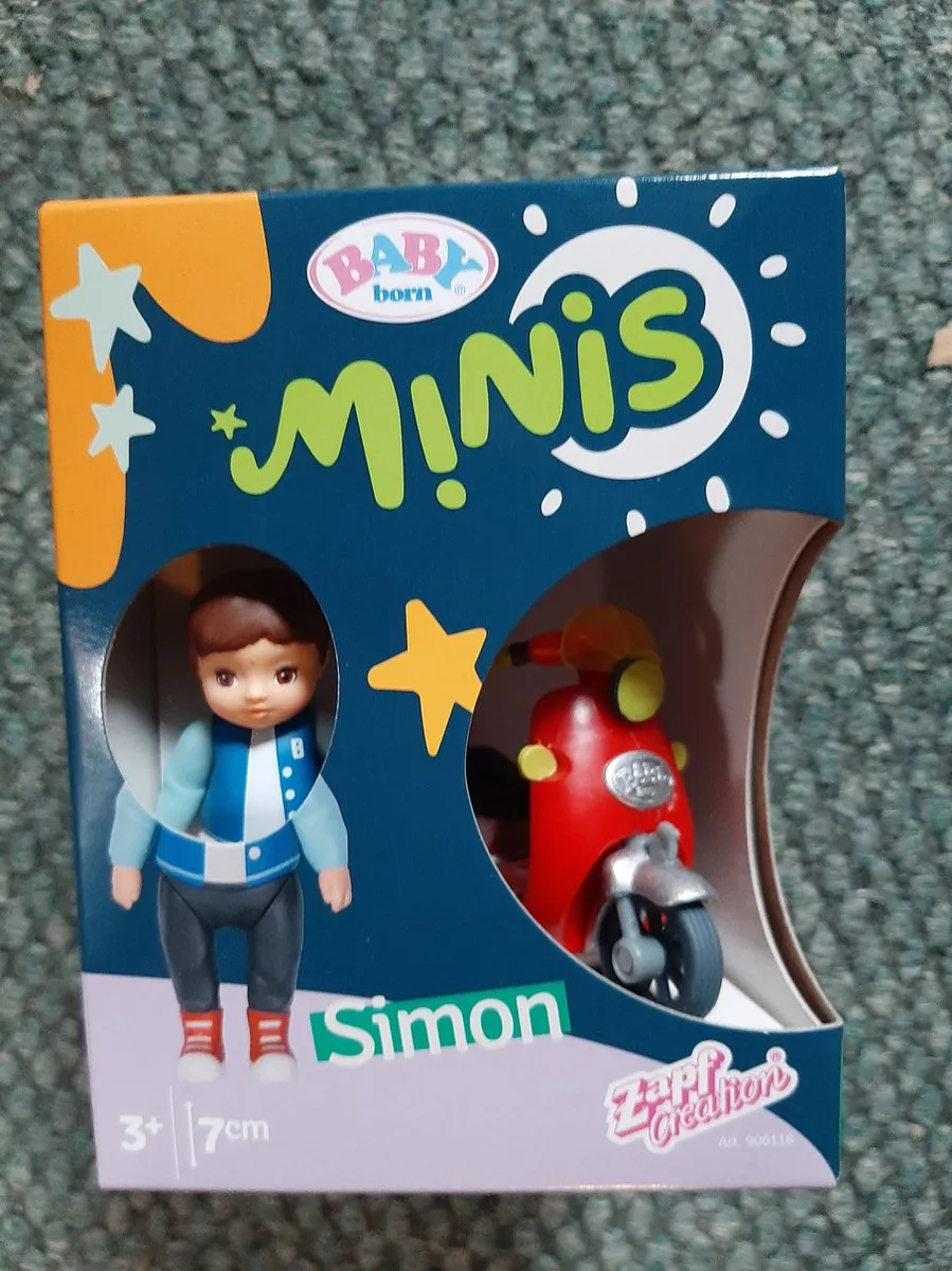 Baby Born Minis Scooter Simon
