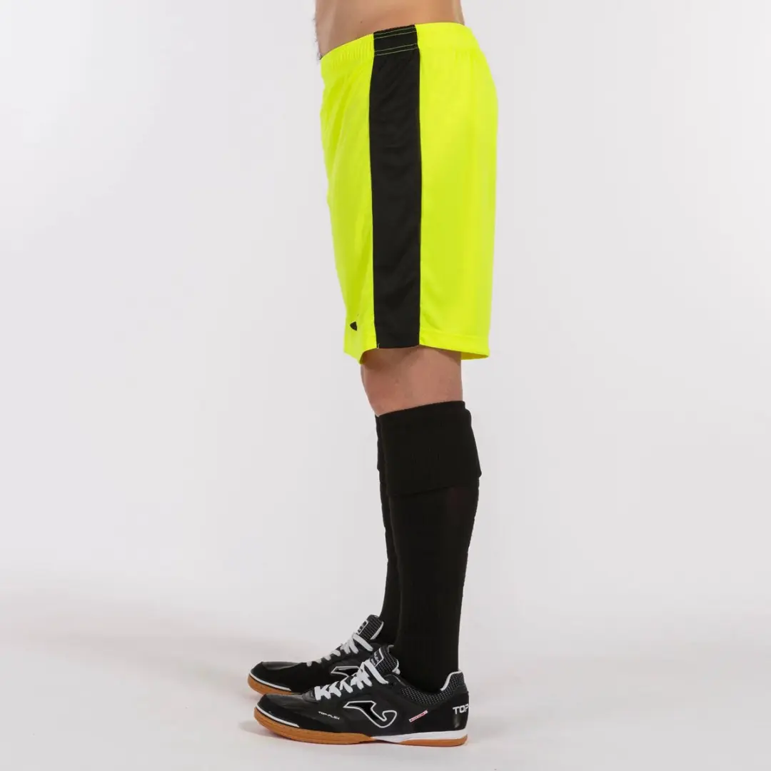 Joma Maxi Short Kinderen 152 - Fluogeel/Zwart