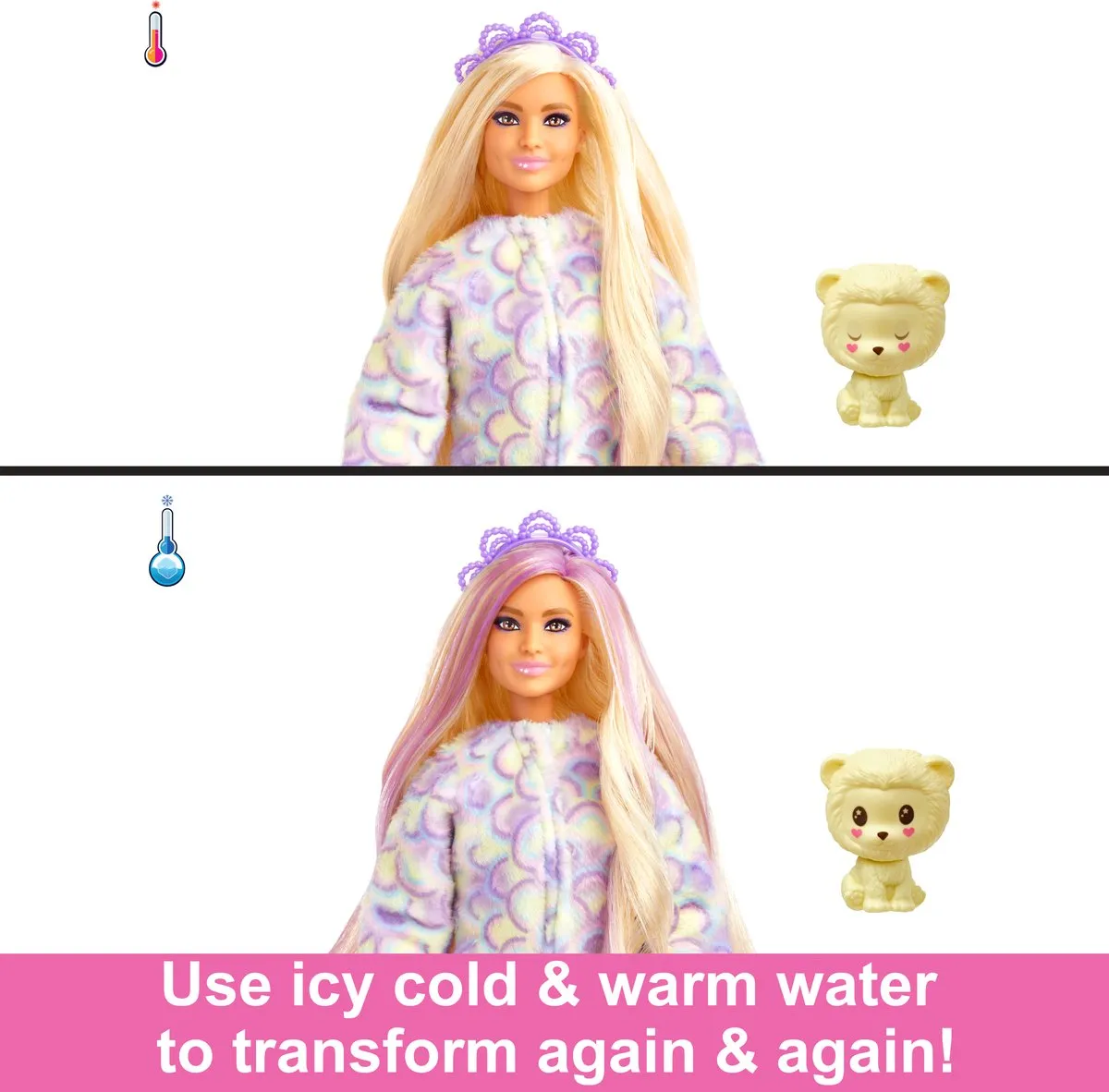 Barbie Cutie Reveal Leeuw Pop